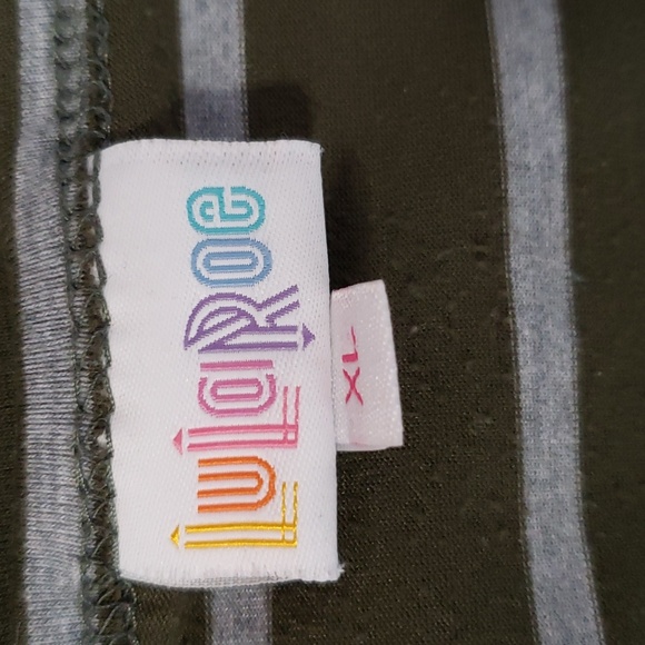 (XL) LulaRoe Casual Striped Cottagecore Laid Back Comfortable Nautical Classic - Picture 3 of 8